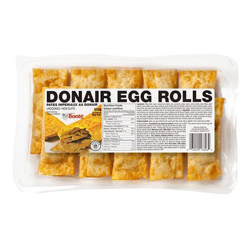 retail donair egg rolls 8 10 8x520g